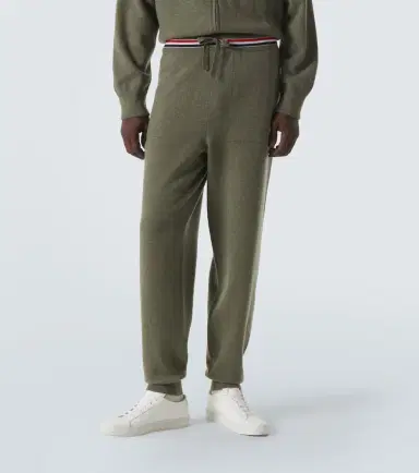 Thom Browne RWB Stripe cashmere sweatpants | Thumbnail 5 Thom Browne RWB Stripe cashmere sweatpants | Thumbnail 5