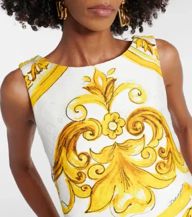 Dolce & Gabbana Majolica minidress | Thumbnail 2 Dolce & Gabbana Majolica minidress | Thumbnail 2