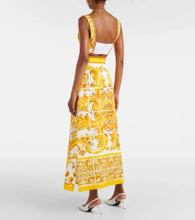 Dolce & Gabbana Majolica brocade midi skirt | Thumbnail 2 Dolce & Gabbana Majolica brocade midi skirt | Thumbnail 2