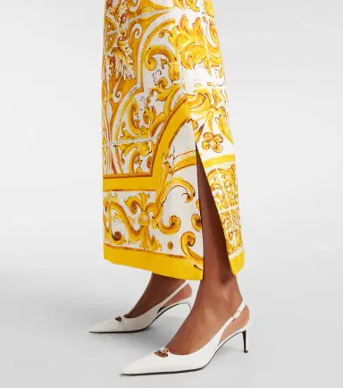 Dolce & Gabbana Majolica brocade midi skirt | Thumbnail 4 Dolce & Gabbana Majolica brocade midi skirt | Thumbnail 4