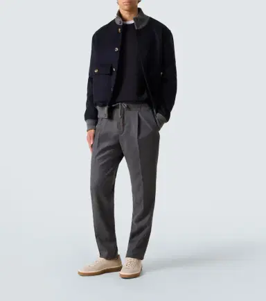 Incotex Wool tapered pants | Thumbnail 3 Incotex Wool tapered pants | Thumbnail 3