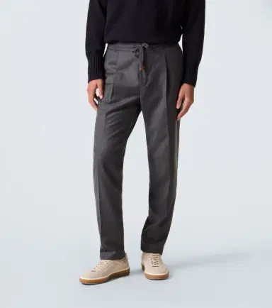 Incotex Wool tapered pants | Thumbnail 4 Incotex Wool tapered pants | Thumbnail 4