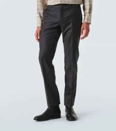 Slowear Virgin wool tapered pants | Thumbnail 3 Slowear Virgin wool tapered pants | Thumbnail 3