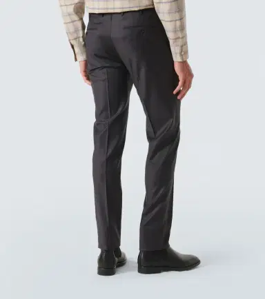 Slowear Virgin wool tapered pants | Thumbnail 5 Slowear Virgin wool tapered pants | Thumbnail 5