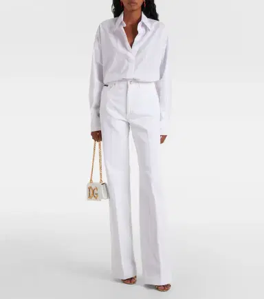 Dolce & Gabbana Embroidered cotton poplin shirt | Thumbnail 2 Dolce & Gabbana Embroidered cotton poplin shirt | Thumbnail 2