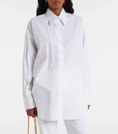 Dolce & Gabbana Embroidered cotton poplin shirt | Thumbnail 3 Dolce & Gabbana Embroidered cotton poplin shirt | Thumbnail 3