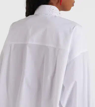 Dolce & Gabbana Embroidered cotton poplin shirt | Thumbnail 4 Dolce & Gabbana Embroidered cotton poplin shirt | Thumbnail 4