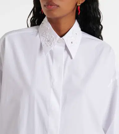 Dolce & Gabbana Embroidered cotton poplin shirt | Thumbnail 6 Dolce & Gabbana Embroidered cotton poplin shirt | Thumbnail 6