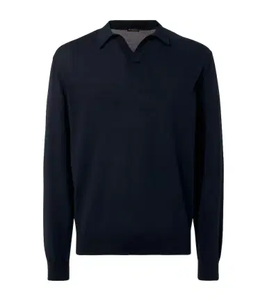 Rubinacci Amalfi cotton polo shirt | Thumbnail 1 Rubinacci Amalfi cotton polo shirt | Thumbnail 1