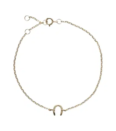 STONE AND STRAND Lucky Horseshoe 10kt gold bracelet | Thumbnail 1 STONE AND STRAND Lucky Horseshoe 10kt gold bracelet | Thumbnail 1