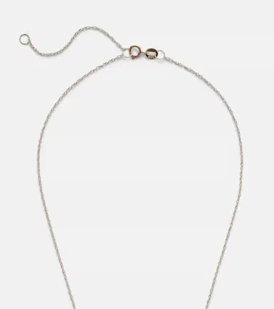 STONE AND STRAND Pistachio 14kt gold necklace with diamonds | Thumbnail 6 STONE AND STRAND Pistachio 14kt gold necklace with diamonds | Thumbnail 6