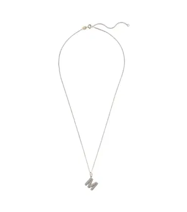 STONE AND STRAND Initial 10kt gold necklace with diamonds | Thumbnail 1 STONE AND STRAND Initial 10kt gold necklace with diamonds | Thumbnail 1