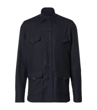 Rubinacci Wool overshirt | Thumbnail 1 Rubinacci Wool overshirt | Thumbnail 1