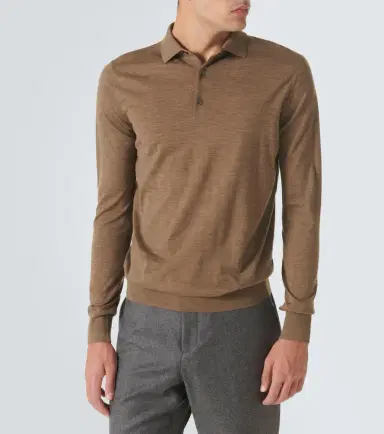 Loro Piana Virgin wool polo sweater | Thumbnail 2 Loro Piana Virgin wool polo sweater | Thumbnail 2