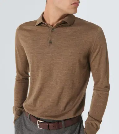 Loro Piana Virgin wool polo sweater | Thumbnail 5 Loro Piana Virgin wool polo sweater | Thumbnail 5