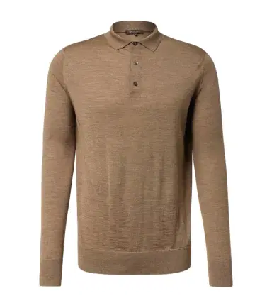 Loro Piana Virgin wool polo sweater | Thumbnail 1 Loro Piana Virgin wool polo sweater | Thumbnail 1