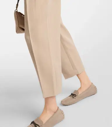 Brunello Cucinelli Wool-blend straight pants | Thumbnail 2 Brunello Cucinelli Wool-blend straight pants | Thumbnail 2
