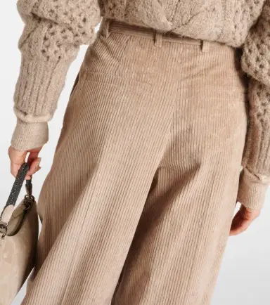Brunello Cucinelli Cotton corduroy wide-leg pants | Thumbnail 2 Brunello Cucinelli Cotton corduroy wide-leg pants | Thumbnail 2