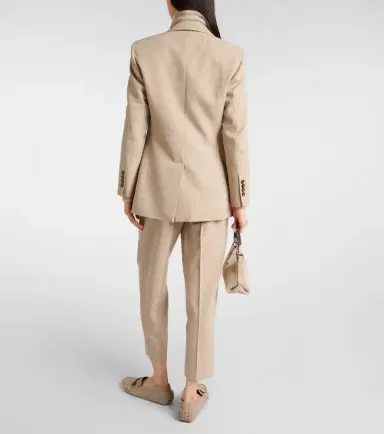 Brunello Cucinelli Wool-blend blazer | Thumbnail 5 Brunello Cucinelli Wool-blend blazer | Thumbnail 5