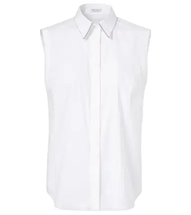 Brunello Cucinelli Cotton-blend shirt | Thumbnail 1 Brunello Cucinelli Cotton-blend shirt | Thumbnail 1