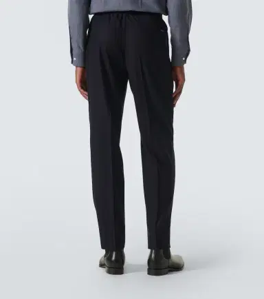 Loro Piana Jan wool and cashmere straight pants | Thumbnail 2 Loro Piana Jan wool and cashmere straight pants | Thumbnail 2