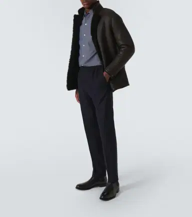 Loro Piana Jan wool and cashmere straight pants | Thumbnail 3 Loro Piana Jan wool and cashmere straight pants | Thumbnail 3