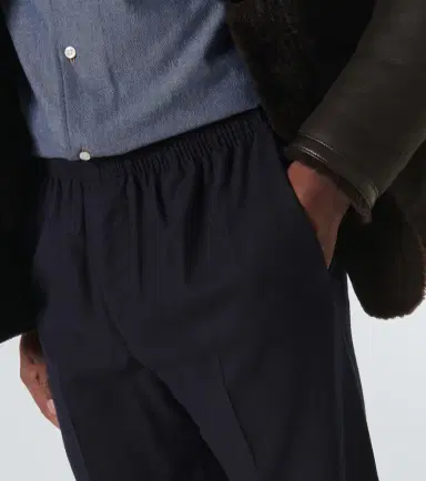 Loro Piana Jan wool and cashmere straight pants | Thumbnail 4 Loro Piana Jan wool and cashmere straight pants | Thumbnail 4