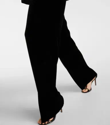 Etro Velvet straight pants | Thumbnail 4 Etro Velvet straight pants | Thumbnail 4