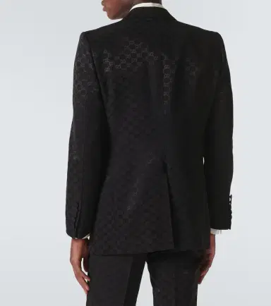 Gucci GG Canvas cotton-blend blazer | Thumbnail 5 Gucci GG Canvas cotton-blend blazer | Thumbnail 5