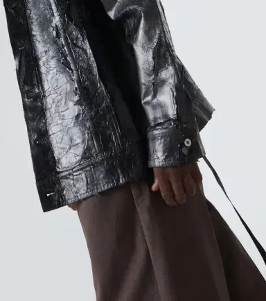 Rick Owens Coated denim jacket | Thumbnail 3 Rick Owens Coated denim jacket | Thumbnail 3