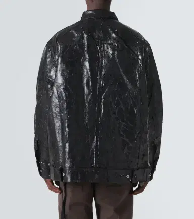 Rick Owens Coated denim jacket | Thumbnail 4 Rick Owens Coated denim jacket | Thumbnail 4