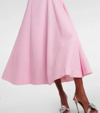 Emilia Wickstead Georgie wool midi dress | Thumbnail 5 Emilia Wickstead Georgie wool midi dress | Thumbnail 5