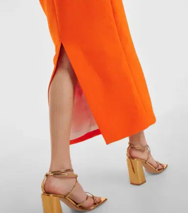 Emilia Wickstead Keeley strapless crêpe midi dress | Thumbnail 6 Emilia Wickstead Keeley strapless crêpe midi dress | Thumbnail 6