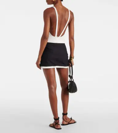 ADRIANA DEGREAS Jacquard miniskirt | Thumbnail 3 ADRIANA DEGREAS Jacquard miniskirt | Thumbnail 3
