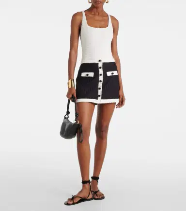 ADRIANA DEGREAS Jacquard miniskirt | Thumbnail 4 ADRIANA DEGREAS Jacquard miniskirt | Thumbnail 4