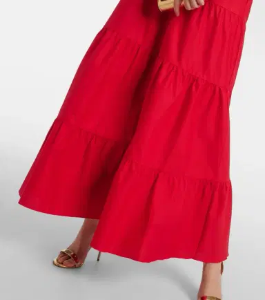 ADRIANA DEGREAS Tiered cotton maxi dress | Thumbnail 2 ADRIANA DEGREAS Tiered cotton maxi dress | Thumbnail 2
