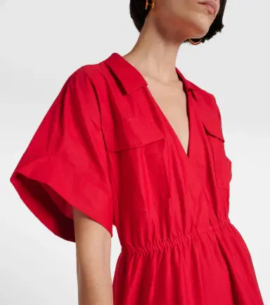 ADRIANA DEGREAS Tiered cotton maxi dress | Thumbnail 5 ADRIANA DEGREAS Tiered cotton maxi dress | Thumbnail 5
