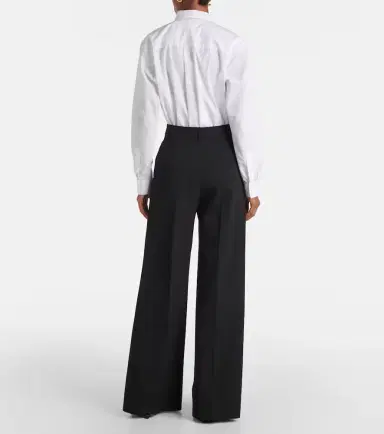 Stella McCartney High-rise wool-blend wide-leg pants | Thumbnail 5 Stella McCartney High-rise wool-blend wide-leg pants | Thumbnail 5