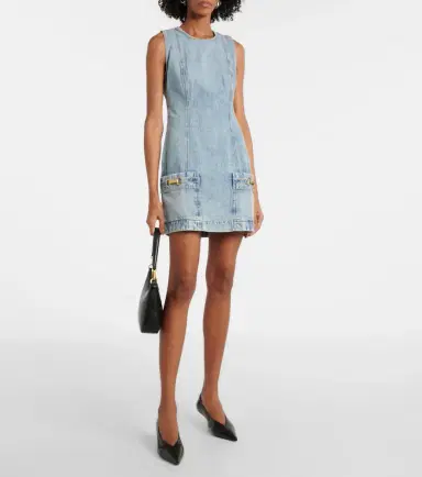 Stella McCartney Denim minidress | Thumbnail 3 Stella McCartney Denim minidress | Thumbnail 3