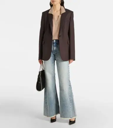 Stella McCartney Low-rise flared jeans | Thumbnail 3 Stella McCartney Low-rise flared jeans | Thumbnail 3