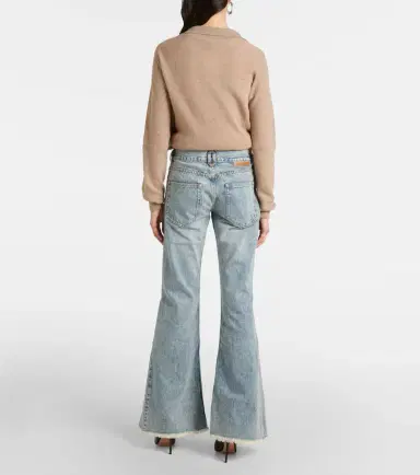 Stella McCartney Low-rise flared jeans | Thumbnail 6 Stella McCartney Low-rise flared jeans | Thumbnail 6