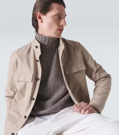 Zegna Cashmere turtleneck top | Thumbnail 4 Zegna Cashmere turtleneck top | Thumbnail 4