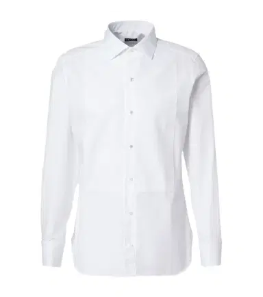 Zegna Cotton tuxedo shirt | Thumbnail 1 Zegna Cotton tuxedo shirt | Thumbnail 1