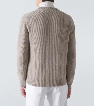 Zegna Ribbed-knit cashmere sweater | Thumbnail 4 Zegna Ribbed-knit cashmere sweater | Thumbnail 4