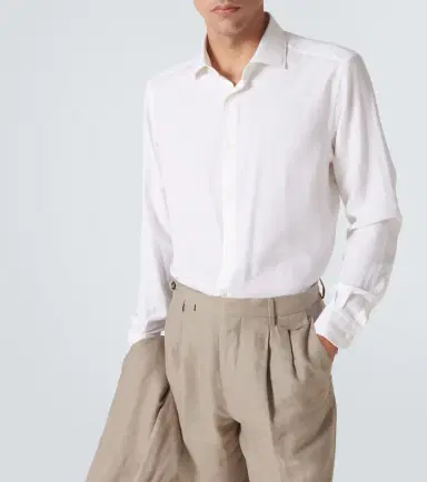 Zegna Cashco cotton and cashmere shirt | Thumbnail 2 Zegna Cashco cotton and cashmere shirt | Thumbnail 2