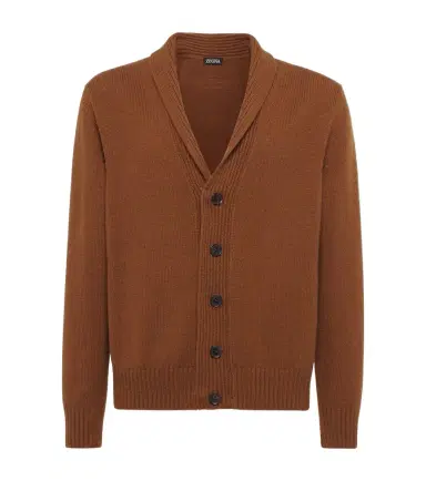 Zegna Cashmere and mohair cardigan | Thumbnail 1 Zegna Cashmere and mohair cardigan | Thumbnail 1