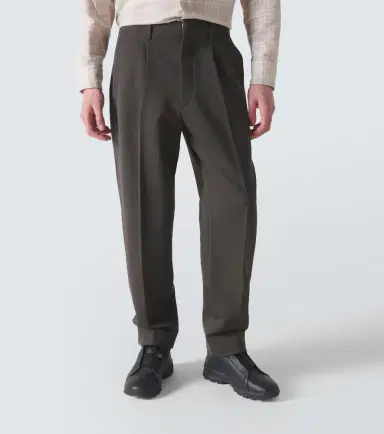 Zegna Wool straight pants | Thumbnail 3 Zegna Wool straight pants | Thumbnail 3