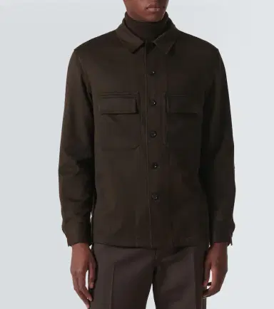 Zegna Alba cashmere overshirt | Thumbnail 2 Zegna Alba cashmere overshirt | Thumbnail 2