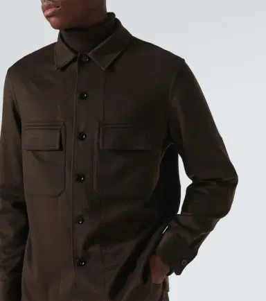 Zegna Alba cashmere overshirt | Thumbnail 3 Zegna Alba cashmere overshirt | Thumbnail 3