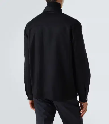 Zegna Technical wool overshirt | Thumbnail 4 Zegna Technical wool overshirt | Thumbnail 4